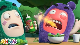 Hotheads🥵  Oddbods  Monster Cartoon for Kids [upl. by Rento]