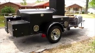 SDSBBQ  Making a 55 Gallon Steel Drum Smoker  Part 3 [upl. by Afra]