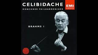 Brahms  Symphony No 1  Celibidache MPO 1987 [upl. by Jahdiel]