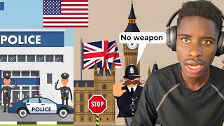 American Reacts To Why British Police Officers Are Terrible [upl. by Maddock]