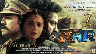 RRR  Official Trailer  Ram Charan  Jr NTR  SS Rajamouli  Karan Johar  Alia bhatt [upl. by Prichard993]