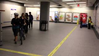 Walking at BroadwayCity Hall skytrain station  Vancouver BC Canada [upl. by Roanne]