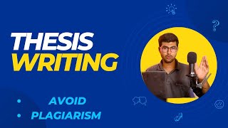 How to write Thesis without Plagiarism  Everi Thing [upl. by Franciskus739]