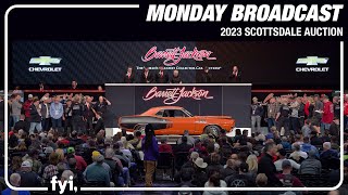 2023 SCOTTSDALE MONDAY BROADCAST  Monday January 23 2023  BARRETTJACKSON 2023 AUCTION [upl. by Aidnis]