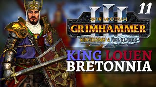 SKARBRAND vs GREEN KNIGHT  SFO Immortal Empires  Total War Warhammer 3  Bretonnia  Louen 11 [upl. by Ellener949]