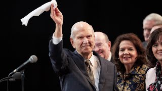 President Nelson and Elder Cook Conclude Latin America Ministry in Sao Paulo Brazil [upl. by Rollet791]