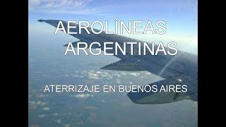 Aerolíneas Argentinas  Boeing 737500  Aterrizaje en Buenos Aires  Año 2008 [upl. by Negaet]