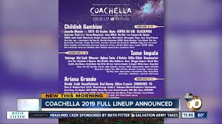 Coachella 2019 lineup released [upl. by Ahsirtak]