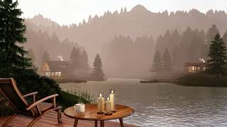 Spring Morning Ambience with Lakeshore Water Sounds and Relaxing Forest Birdsong  Cozy Sounds [upl. by Dualc508]