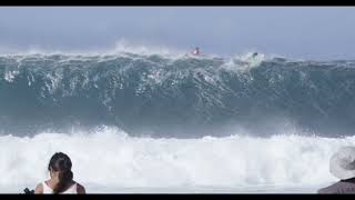 KOA SMITH PUTTING ON A CLINIC AT THE BANZAI PIPELINE WHAAAAA [upl. by Solly]