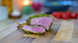 Herb Crusted Rack Of Lamb [upl. by Derrick]