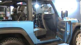 New York Auto Show 2010 Jeep Wrangler Islander [upl. by Jamaal556]