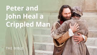 Acts 3  Peter and John Heal a Man Crippled Since Birth  The Bible [upl. by Sudnor]