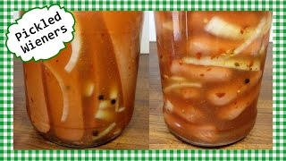 Hot N Spicy Pickled Wieners Recipe  Hot Dogs or Sausages [upl. by Nerta898]