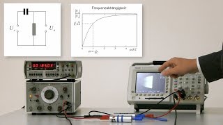 Experiment zum Hochpass und Tiefpassfilter [upl. by Reeve]