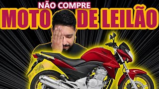 Não compre moto de leilão [upl. by Daegal]