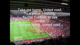 Man United Chants Part1wmv [upl. by Noloc]