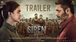 Siren  Official Trailer  Jayam Ravi Keerthy Suresh  GV Prakash Kumar [upl. by Aelat]