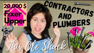 This Ole Shack Ep12 Contractors • Plumbers • Painting • Fixer Upper • 20000 House • Renovation [upl. by Grani732]