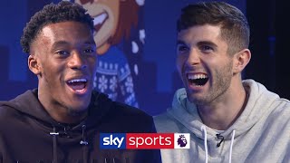 How many Chelsea teammates can HudsonOdoi name in 30 seconds  Lies  HudsonOdoi vs Pulisic [upl. by Ariahaj]