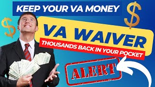 YES WAIVE YOUR VA DEBT HERE IS HOW va disability compensation benefits claim rating [upl. by Chemaram]