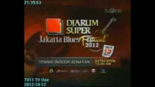 C 1  DJARUM SUPER  FILTER CLOVE CIGARETTEJAKARTA BLUES FESTIVAL 15mpg [upl. by Auqinahs]