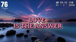 Love is the answer  Natalie Taylor  lyrics terjemahan lagu76 lyrics [upl. by Sesmar]