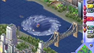 SimCity 3000 Unlimited Fun With Whirlpools [upl. by Atokad]