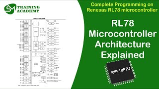 RL78 Architecture Explained R5F10PPJ [upl. by Iznek]