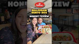 Haldirams New quotBENTO BOXquot Honest Review🍱 food streetfood review momos trending shorts [upl. by Ailime]