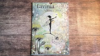 Lavinia Stamps Calendar 2024 laviniastamps calendar jorice [upl. by Erdnua]