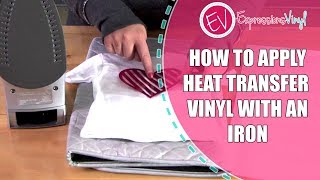 Heat Transfer Vinyl with an Iron [upl. by Frentz]