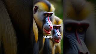 Mandrills The largest Monkeys [upl. by Elacim]