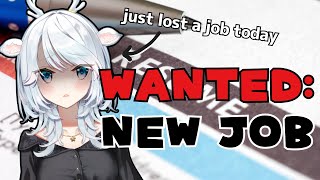 【仕事探し】temp camp counsellor ended so JOB HUNTING time キャンプスタッフのバイト終わったことだし職探す【白鹿いおり Phase Connect】 [upl. by Krenn]