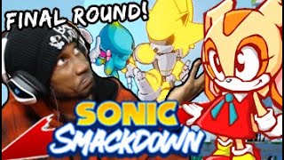 FINAL ROUND Wolfie Plays Sonic Smackdown  Cream HARD Arcade Playthrough 33 [upl. by Anirehc]