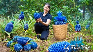 2 Years Alone in the Forest Harvest Blue Pandanus amp Go to market sell  Daily Life in Forest [upl. by Hurlbut265]