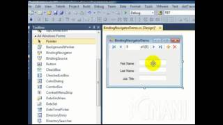 How to use BindingSource and BindingNavigator [upl. by Janot558]