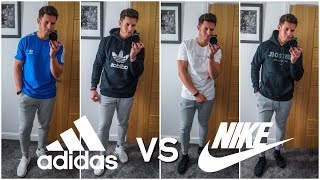 NIKE vs ADIDAS  Mens Outfit Challenge  Which Brand Is Better [upl. by Rehpretsirhc]