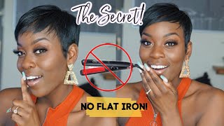 MUST TRYTHE QUICKEST WAY TO STYLE YOUR PIXIE Short Hair Tutorial Roxy Bennett [upl. by Reeta]