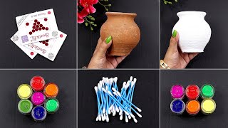 Easy pot painting idea  home decor idea  diy pot painting  Easy terracotta pot painting [upl. by Tem]