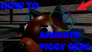 How to Animate Piggy EARS in Roblox Studio [upl. by Akinohs]