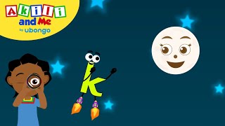 Learn Letter K  The Alphabet with Akili  Cartoons for Preschoolers [upl. by Latsyrhk649]