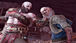 God of War 5 Ragnarok  ODIN Vs Kratos Boss Fight amp Death Scene PS5 4K 60FPS Final Boss [upl. by Atinel160]