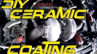 DIY Exhaust Ceramic Coating  VHT Ceramic paint [upl. by Ebbie]