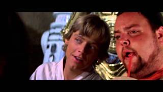 Star Wars BluRay Changes Porkins  DeletedExtended Scenes [upl. by Acysej]