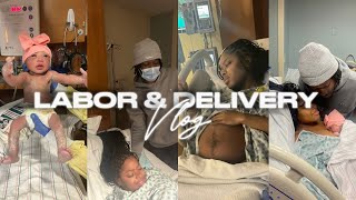 LABOR amp DELIVERY VLOG  37 WEEKS REAL amp RAW [upl. by Wall81]