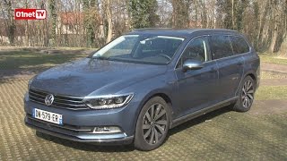 Volkswagen Passat SW la conduite autonome sur route │ 01Drive [upl. by Alyad164]