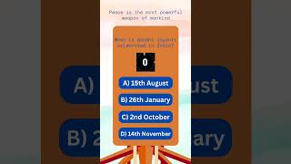 Gandhi Jayanti Date in India 2024shortsshortshortsfeed mahatma gandhi india education [upl. by Goober]