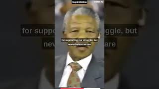 Nelson Mandela Historic Interview with Ted Koppel after his release from prison [upl. by Tigirb]