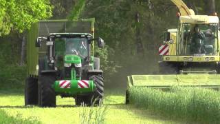 GPSSilage 2015 mit Krone Big X 700 [upl. by Seel]